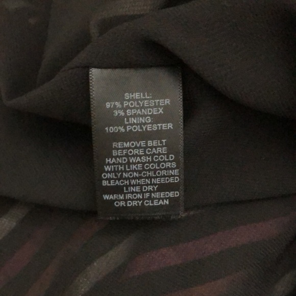 WHBM Striped Strapless Midi Dress - Picture 6 of 6